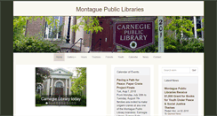 Desktop Screenshot of montaguepubliclibraries.org